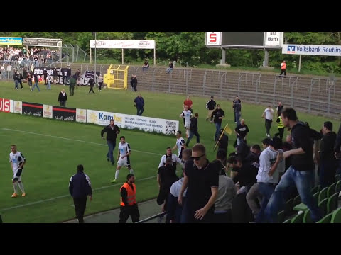Ausschreitungen 09.05.2015 SSV Reutlingen SSV Ulm