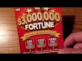 SOMETHING TOLD ME TO BUY IT!!..$3,000,000 FORTUNE LOTTERY TICKET SCRATCH OFF!!