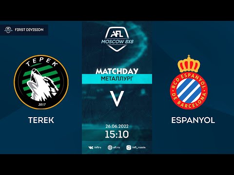 AFL22. First division . Day 7. Terek-Espanyol