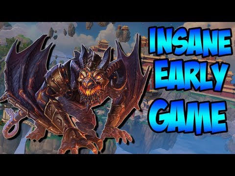 THIS IS WHY HE'S MY HIGHEST W/R! CRAZY EARLYGAME GOD! - GrandMasters Ranked Duel - SMITE