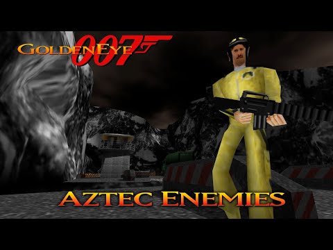 GoldenEye 007 N64 - Aztec Enemies Livestream