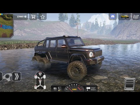 Mercedes Amg G63 6x6 Off-Road Driving - High-Graphics Game
