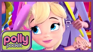 Polly Pocket Türkçe 🌈 Polly saç stilist salonuna gidiyor - Derleme | Çocuklar iç