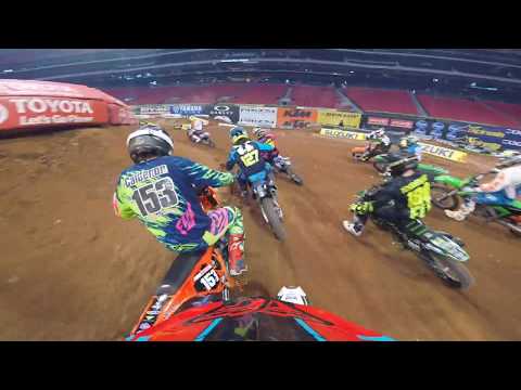 Carter Biese Atlanta Supercross 250B comeback