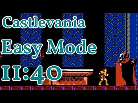 Castlevania Easy Mode Speedrun 11:40 (Former World Record)