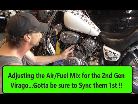 Air/Fuel Adjustment for the 2nd Gen Virago...prep tips and why sometimes they just won’t dial in