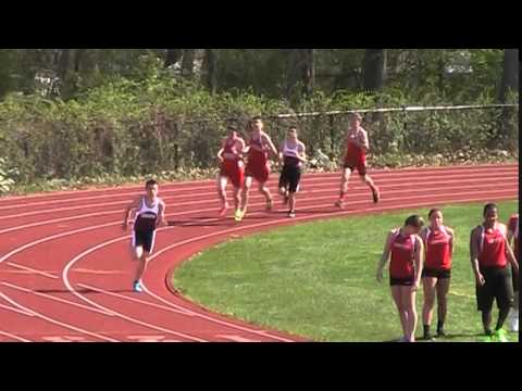 Sharon Eagles Track & Field - 2014 Sharon v Milford - Boys Mile