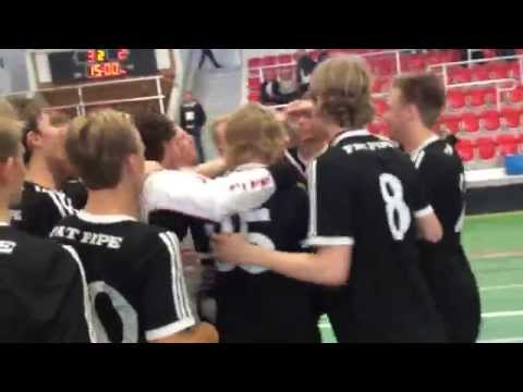 Guld för Tyresö Trollbäcken I Axa Floorball Cup 2015 - HJ18
