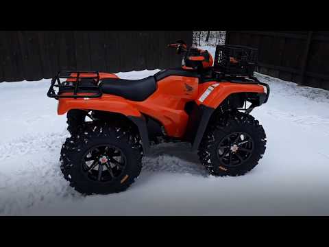 Honda foreman on msa m12 diesel 14 inch rims and 27 inch sunf tires