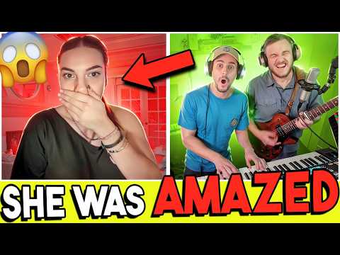 we sang BEAUTIFUL SONGS for STRANGERS on OMEGLE (they cried..)