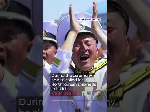 North Korea commissions largest-ever warship