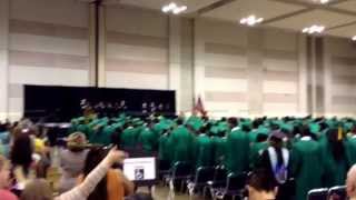 Memphis Central High School C/O 2013 Graduation National Anthem