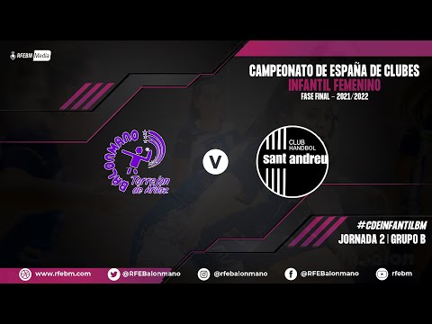 #CDEInfantilBM - Femenino - Grupo II | Torrejón : Handbol Sant Andreu