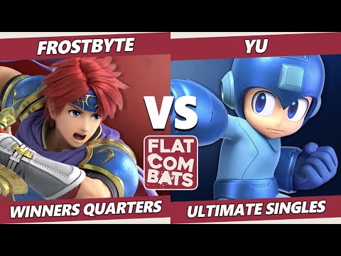 Flat Combats 10 Winners Quarters - Frostbyte (Roy) Vs. Yu (Mega Man) SSBU Smash Ultimate