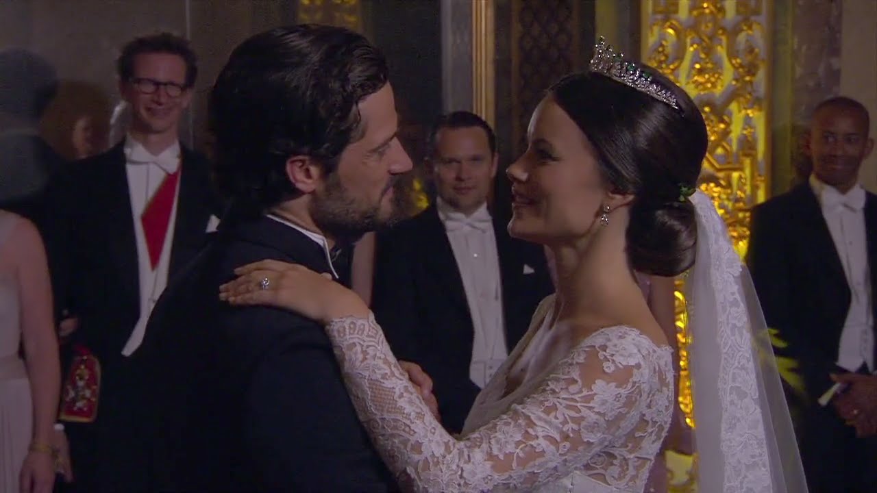 Prins Carl Philip og Sofia - Brudevals - YouTube