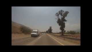 preview picture of video 'כביש 92 מצומת יהודיה לצומת צמח - Road 92 from Yehudia Junction to Zemach Junction'