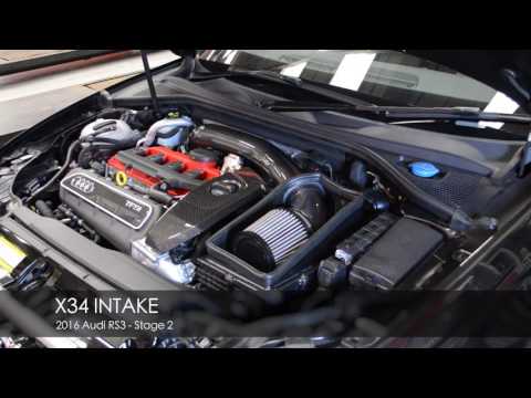 034Motorsport - Audi RS3 8V 2.5 TFSI (CZGA) X34 Carbon Fibre Cold Air Intake System - 034-108-1010