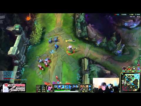 Dyrus vs Magic King Vamb - Yasuo vs Irelia Top - League of Legends 5.20