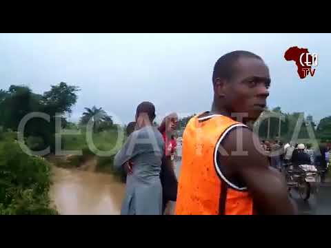 BLACK FRIDAY IN AKAEZE: Trailer hit 608 bus and entire passengers plunged into River in Ebonyi