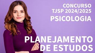🚀 Live Especial: Planejamento de Estudos para o Concurso de Psicólogo - TJSP!