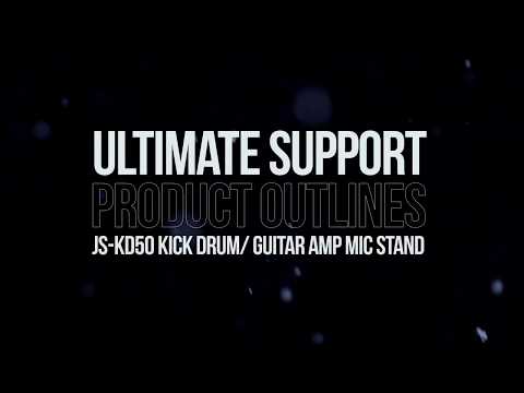 Ultimate Support Product Outlines - JS-KD50 Kick Drum/ Guitar Amp Mic Stand