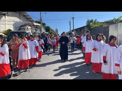 Procesión de Niños de la Convivencia Parroquial | Parroquia San Esteban Catarina | 25-01-2026