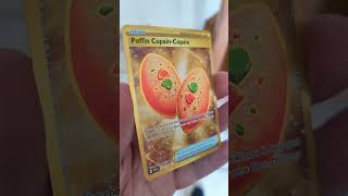 Première carte dorée drop dans un booster #pokemontcg #pokemoncards