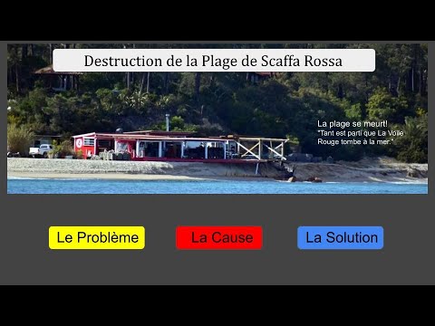Vidéo montrant des problèmes à la Plage de Scaffa Rossa thumbnail