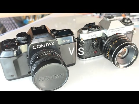 CONTAX 167MT vs YASHICA FX-D QUARTZ