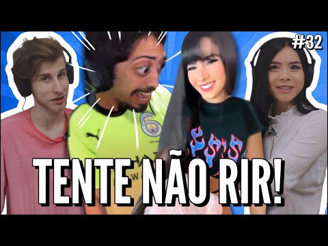 JOVENS REAGEM A DESAFIO TENTE NÃO RIR #32 - SE RIR LEVA CHOQUE