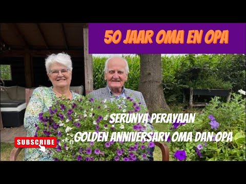 Golden Anniversary mertua di Belanda | Kita semua dapat hadiah duit banyak banget dari Oma dan Opa