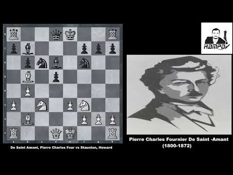 Pierre Charles Fournier De Saint -Amant (1800-1872) - Game1. #chess