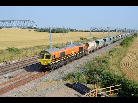 UK Class 66 Locomotives 2019   Freightliner Class 66s