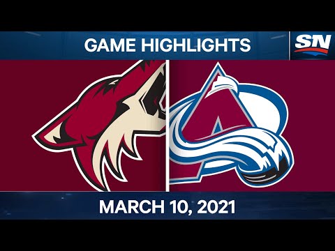 NHL Game Highlights | Coyotes vs. Avalanche – Mar. 10, 2021