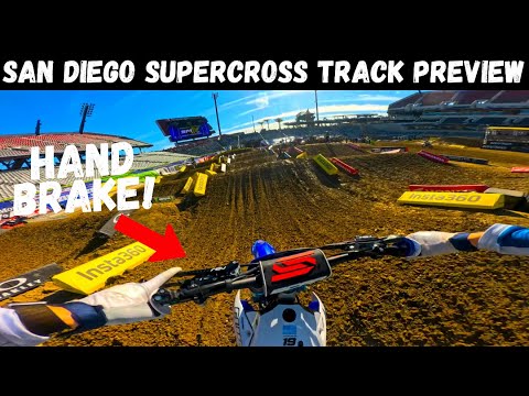 GoPro POV - San Diego SX Test & Tune with ClubMX Yamaha’s Max Vohland 