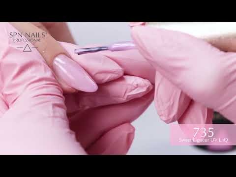 Lakier hybrydowy SPN Nails - 735 Sweet Liqueur
