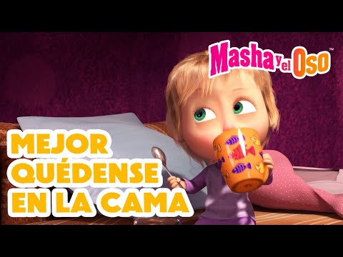 Masha y el Oso 🤒🙄 Mejor quédense en la cama 🐷💊 En perfecta salud 🎬 ¡Próximo 9 de mayo!