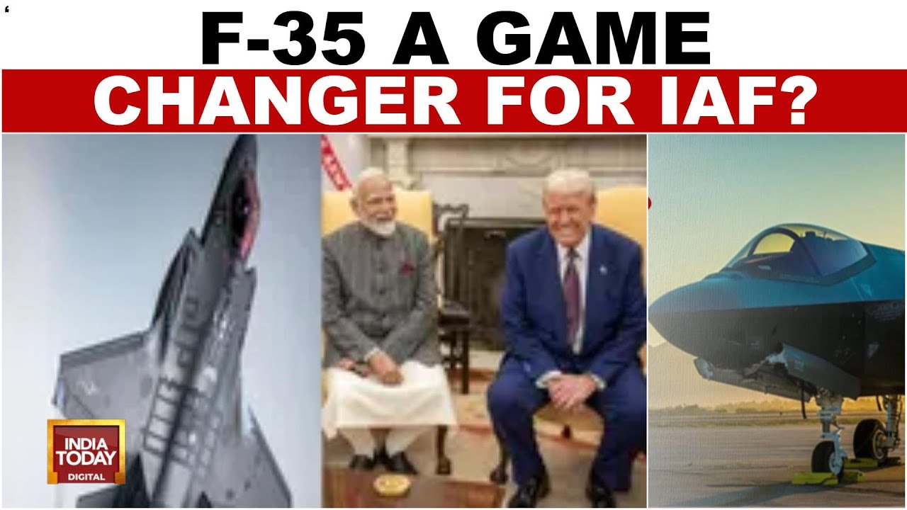 Trump Offers F-35 Fighter Jets To India: A Game-Changer For Air Superiority? | India Today