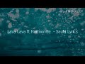 Lava lava ft Harmonize - Saula (official lyrics video)