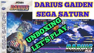 DARIUS GAIDEN - UNBOXING - LET'S PLAY