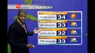 Caribbean Travel Weather - Tuesday June 13th 2017