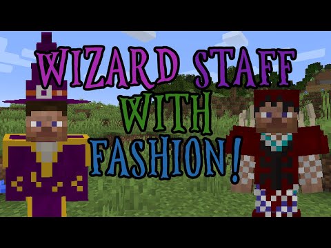 Minecraft Wizard Staff: Fashion Update