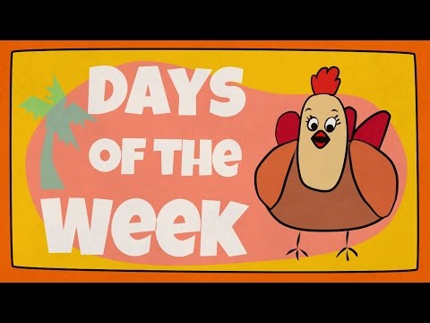 Days of the Week Song - The Singing Walrus