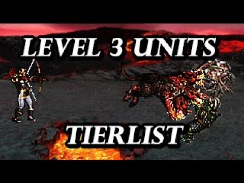TRIPLE UPGRADE UNITS!! | Heroes 3 HotA Tier 3 creature TIER LIST!