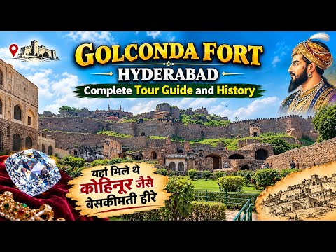 Golconda fort hyderabad | complete tour guide and history | explore hyderabad #hyderabad
