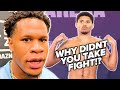 Devin Haney RESPONDS TO SHAKUR STEVENSON DUCK claims "MY OFFER WAS LEGIT"
