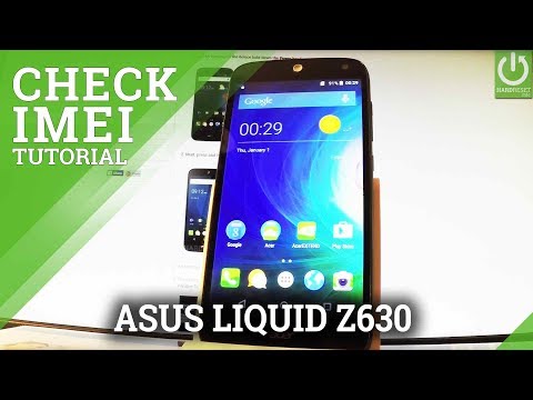 Check IMEI in ACER Liquid Z630 - IMEI Information / Serial Number