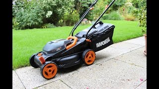 WORX 40V Akku-Rasenmäher WG779E | Akku Rasenmäher WORX Test Modell WG779E - NewWonder555