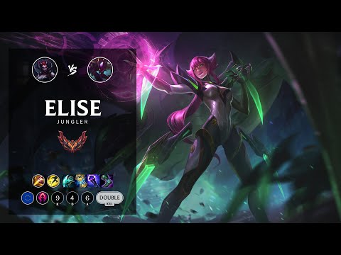 Elise Jungle vs Kha'Zix - EUW Grandmaster Patch 12.12