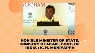 Hon'ble Minister of State, Ministry of MSME, Govt. of India : K. H. Muniyappa  image